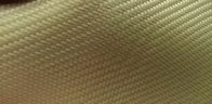 materiais compostos da fibra do carbono do Weave 200GSM liso, tela à prova de balas de Kevlar