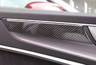 Lustroso UV alterado interior das etiquetas decorativas da fibra do carbono de Audi A6L