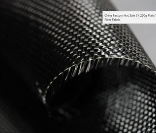 Weave de sarja 280g da tela da fibra do carbono de  T700 3K