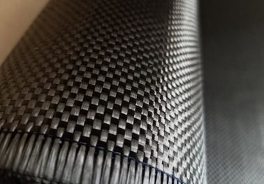 Weave liso 180g da tela da fibra do carbono de  T700 3K