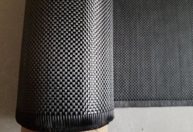 Weave liso 180g da tela da fibra do carbono de  T700 3K