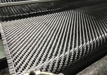 Weave de sarja 320g da tela da fibra do carbono de  T700 6K