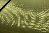 Negador 110g da tela 400 de Kevlar Aramid dos materiais compostos da fibra do carbono do Weave liso