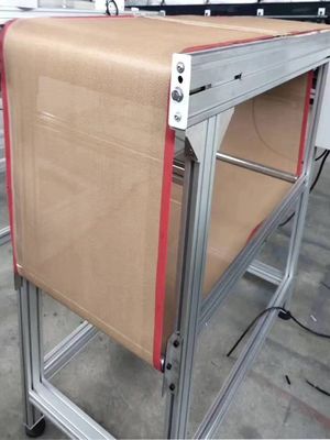 correia transportadora da malha de Ptfe do vidro de fibra de 10*10mm E