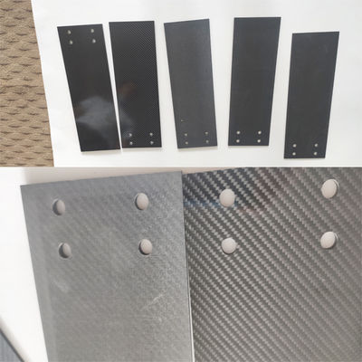 A sarja terminada áspera do painel 3K da fibra do carbono de 3mm para a máquina parte